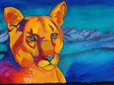 Evening Lioness